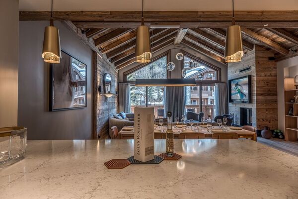 Penthouse for rent in Meribel