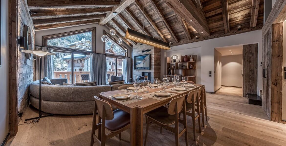 Penthouse for rent in Meribel