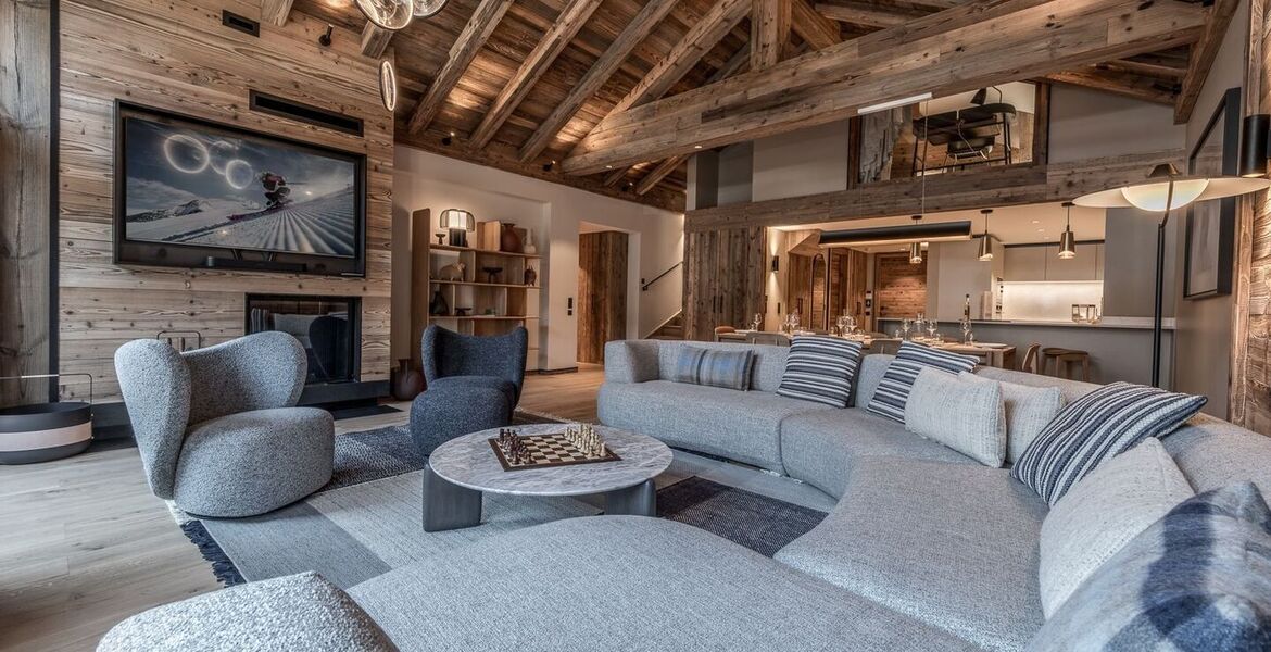 Penthouse for rent in Meribel