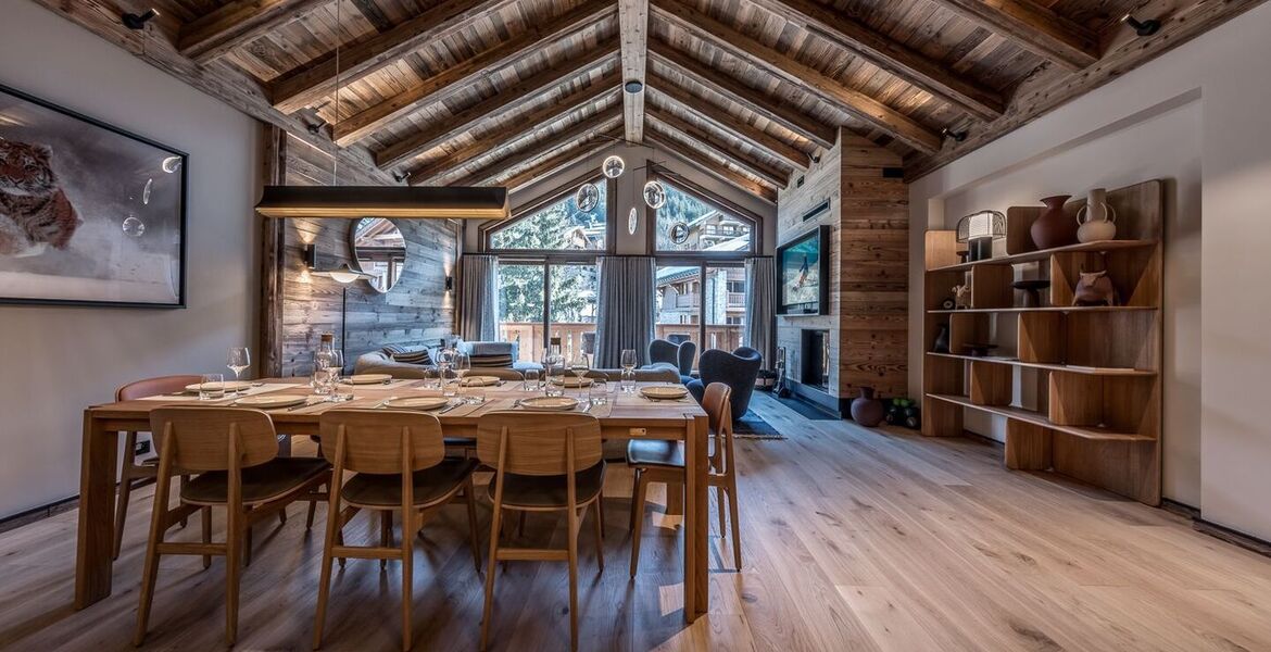 Penthouse for rent in Meribel