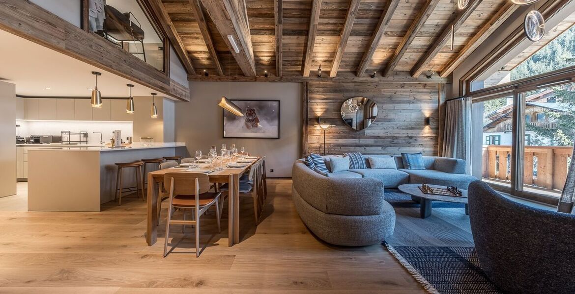 Penthouse for rent in Meribel