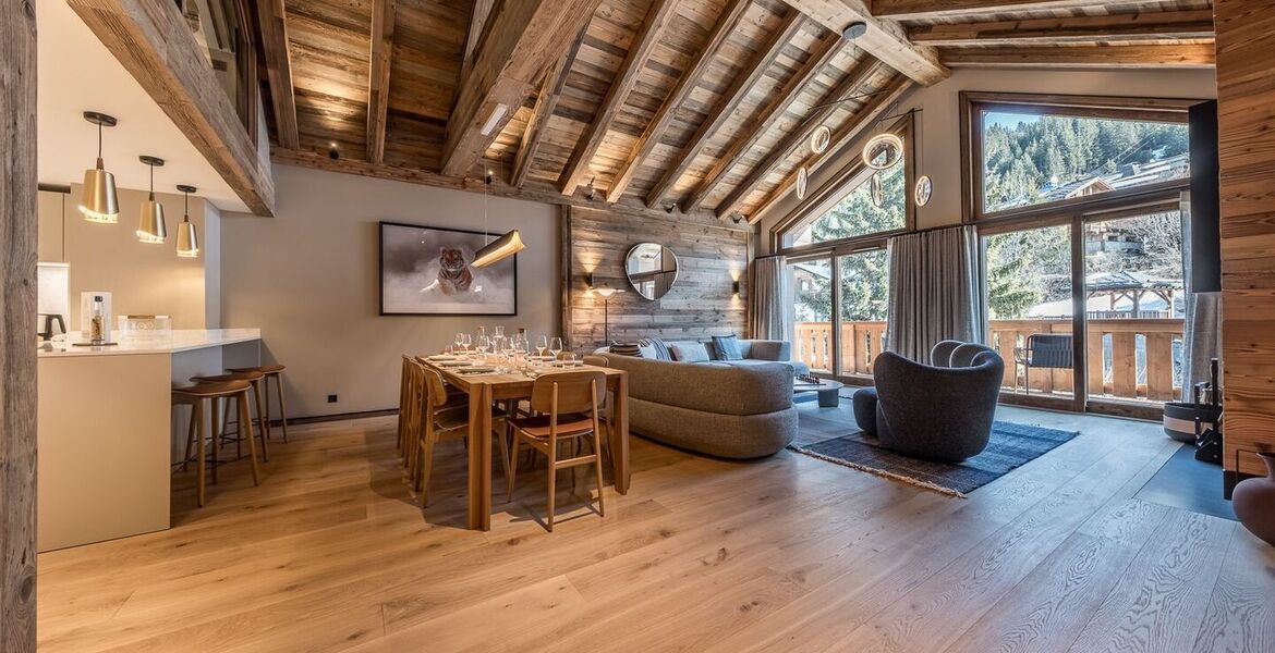 Penthouse for rent in Meribel