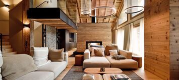 Penthouse for rent in Meribel Résidence Fleur des Alpes