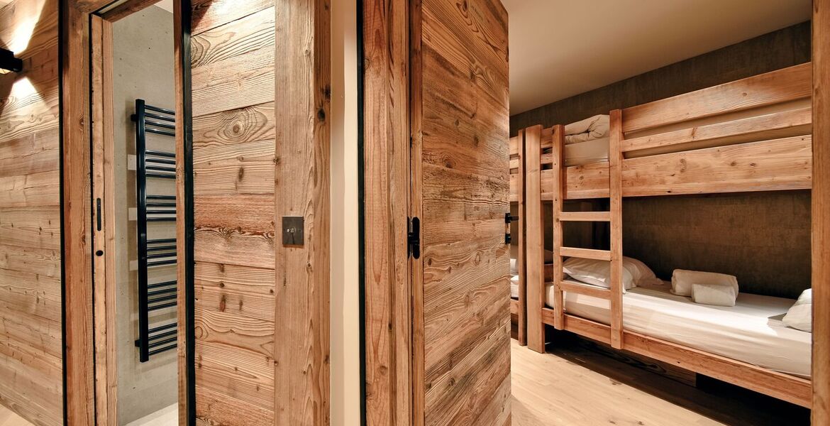 Penthouse for rent in Meribel Résidence Fleur des Alpes