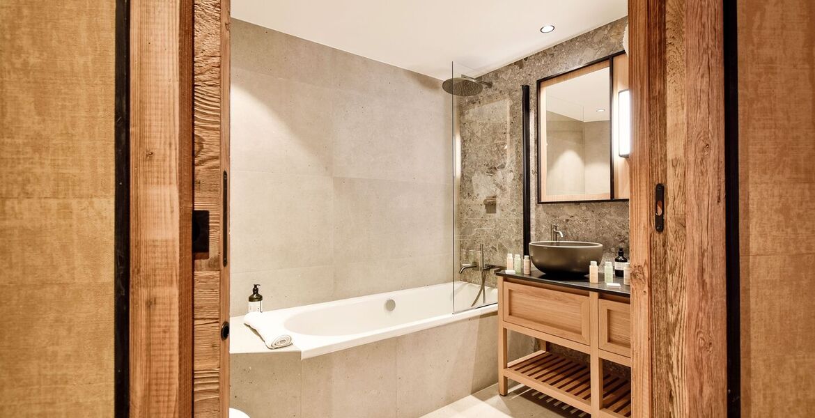 Penthouse for rent in Meribel Résidence Fleur des Alpes