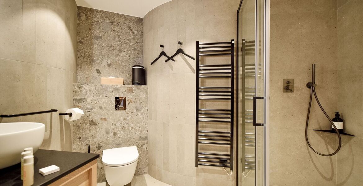 Penthouse for rent in Meribel Résidence Fleur des Alpes