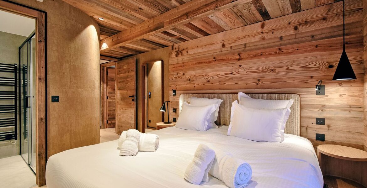 Penthouse for rent in Meribel Résidence Fleur des Alpes