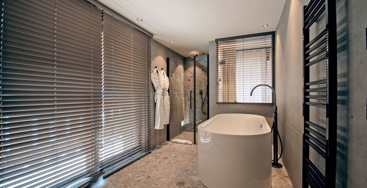 Penthouse for rent in Meribel Résidence Fleur des Alpes