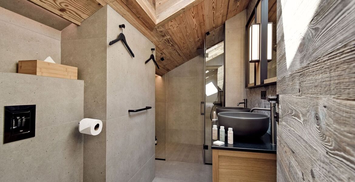 Penthouse for rent in Meribel Résidence Fleur des Alpes