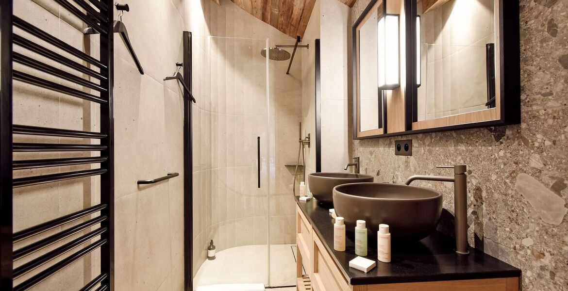 Penthouse for rent in Meribel Résidence Fleur des Alpes