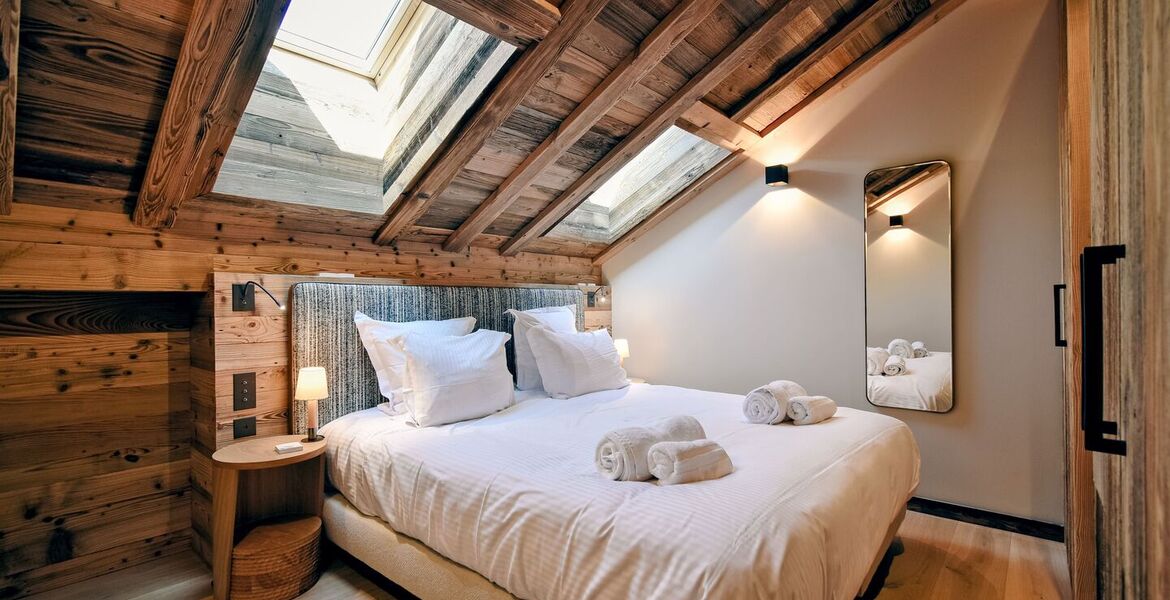 Penthouse for rent in Meribel Résidence Fleur des Alpes