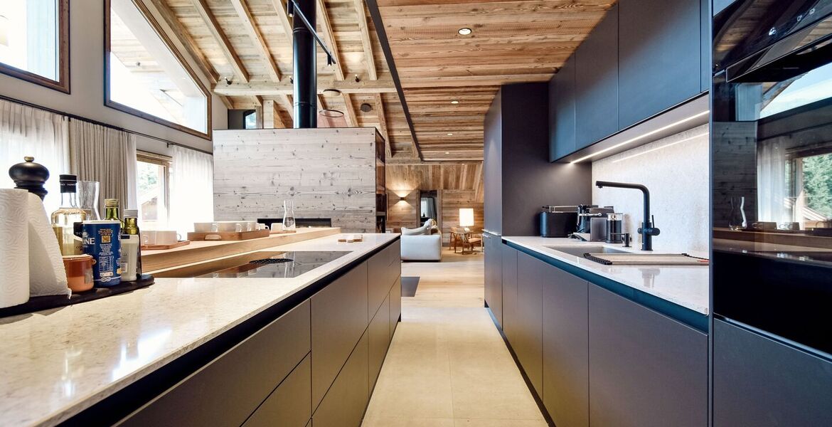 Penthouse for rent in Meribel Résidence Fleur des Alpes