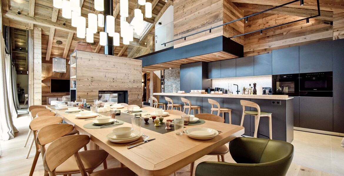 Penthouse for rent in Meribel Résidence Fleur des Alpes