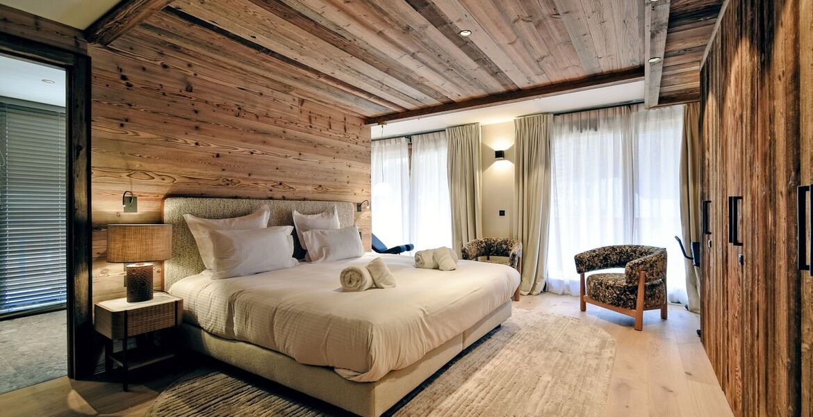 Penthouse for rent in Meribel Résidence Fleur des Alpes