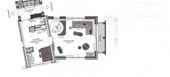 Two bedroom chalet for rent in Courchevel 1550 Village