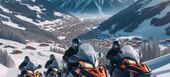 Тур на снегоходах по Куршевелю